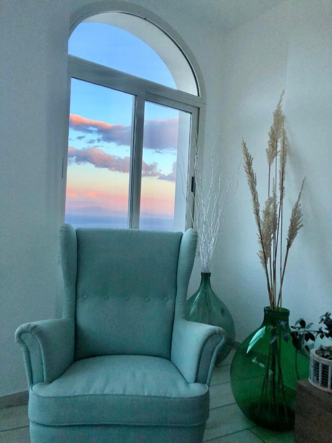 Вилла Sky House Amalfi Coast Скала Экстерьер фото
