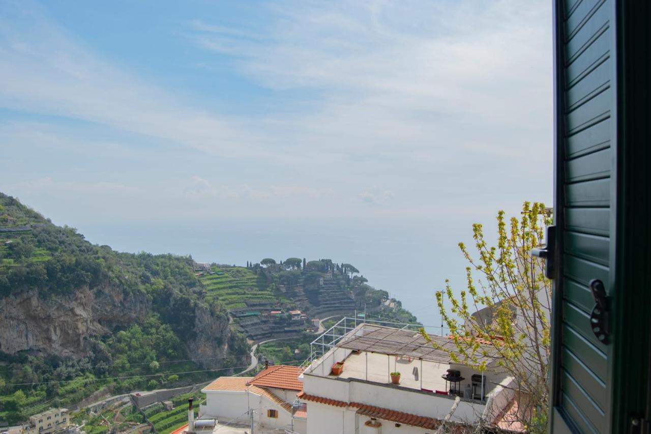Вилла Sky House Amalfi Coast Скала Экстерьер фото