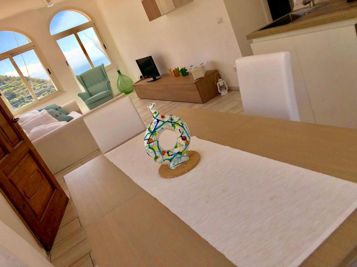Вилла Sky House Amalfi Coast Скала Экстерьер фото