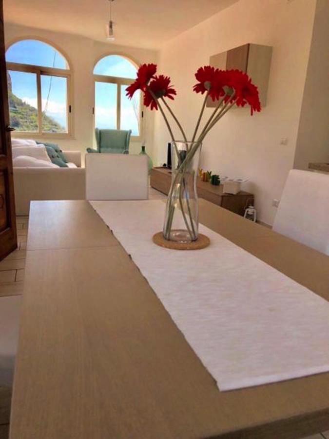 Вилла Sky House Amalfi Coast Скала Экстерьер фото